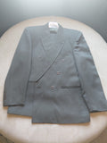 Men's Dark Green 2-Piece Suit by Wayne – Thick, Well-Made (Pants: 34x29.5)