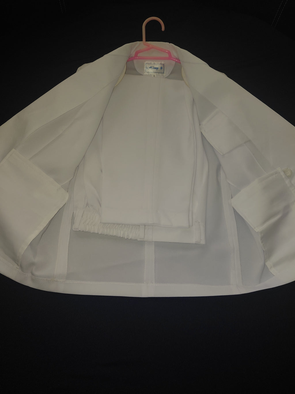 Henny Boys White 2-Piece Suit