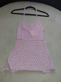 Pretty Pink Beaded Thin Strap Top